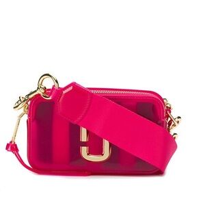 The Snapshot Bag in Fuchsia Jelly